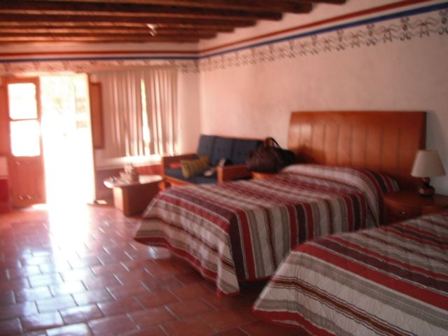 Our room at the Hotel del Corral